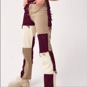 Patchwork Pants